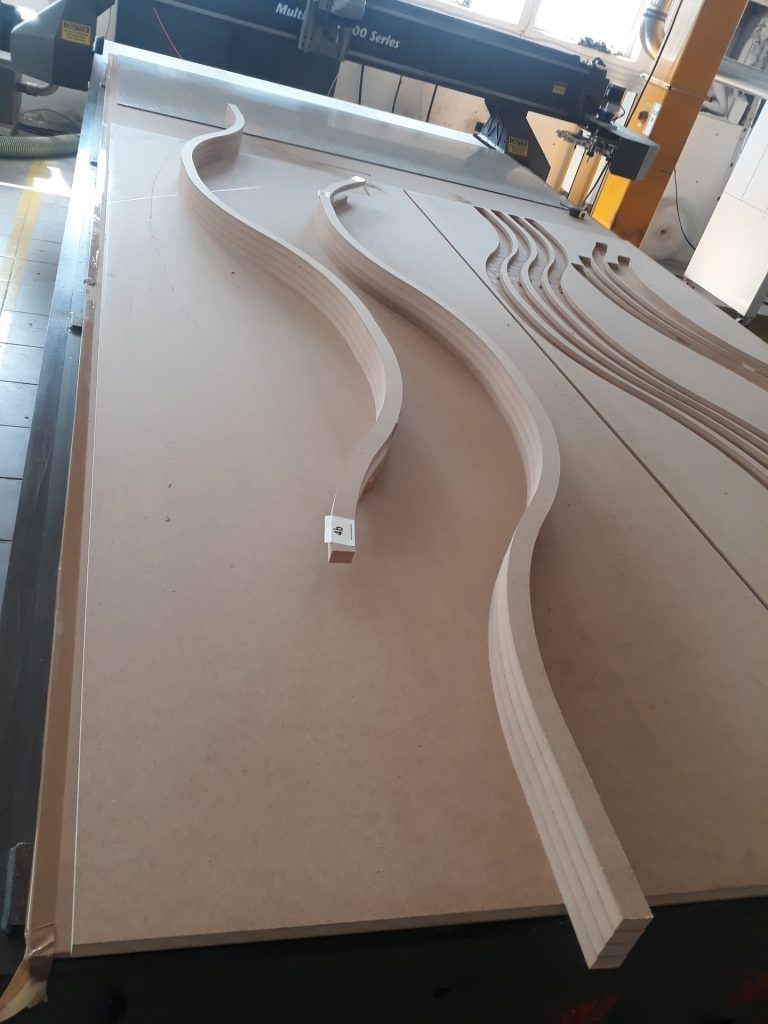 Frezowanie MDF panel ażurowy - Frezowanie CNC - www.serviceplast.pl