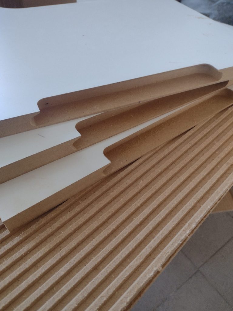 Frezowanie MDF fronty meblowe - Frezowanie CNC - www.serviceplast.pl