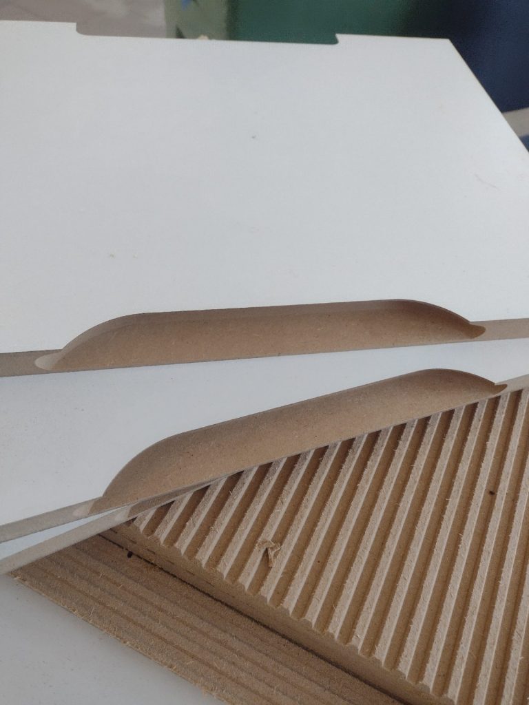 Frezowanie MDF fronty meblowe - Frezowanie CNC - www.serviceplast.pl