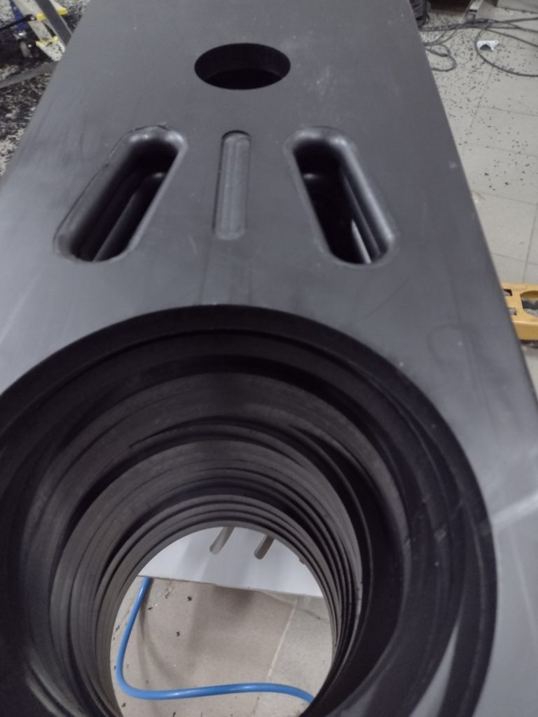 Frezowanie polietylenu PEHD - Frezowanie CNC - www.serviceplast.pl