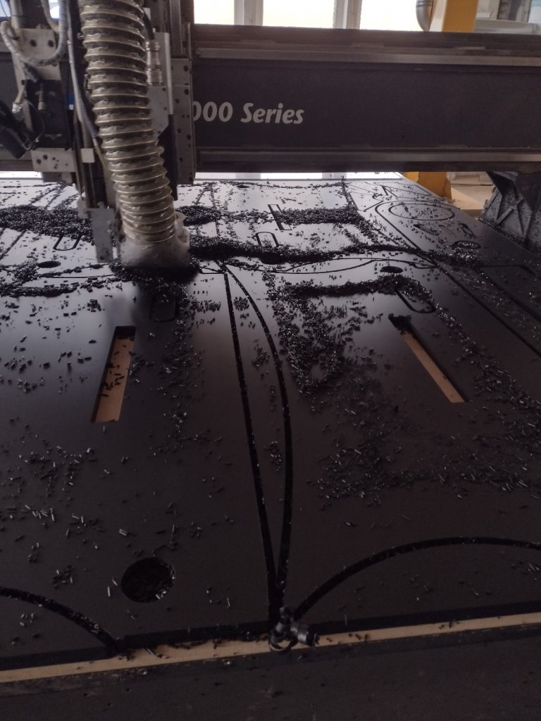 Frezowanie polietylenu PEHD - Frezowanie CNC - www.serviceplast.pl