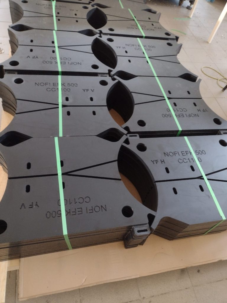 Frezowanie polietylenu PEHD - Frezowanie CNC - www.serviceplast.pl