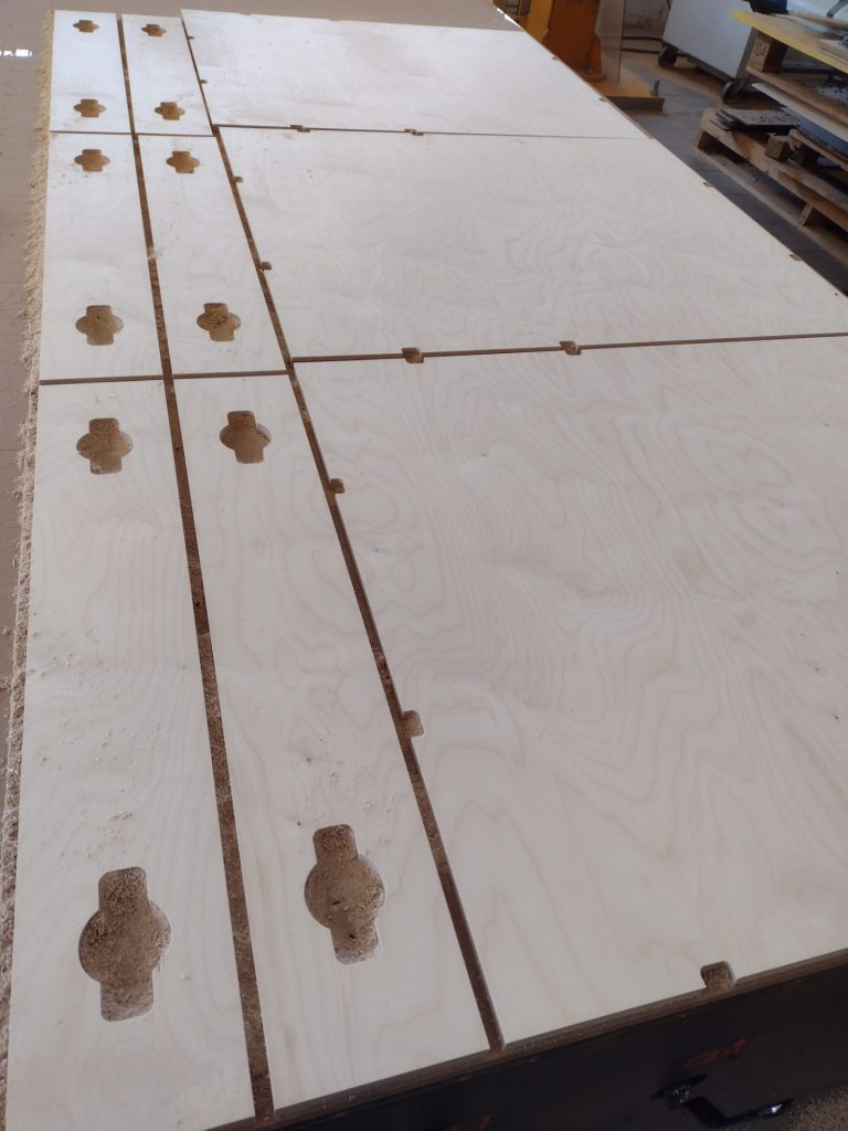 Frezowanie sklejki  - Frezowanie CNC - www.serviceplast.pl