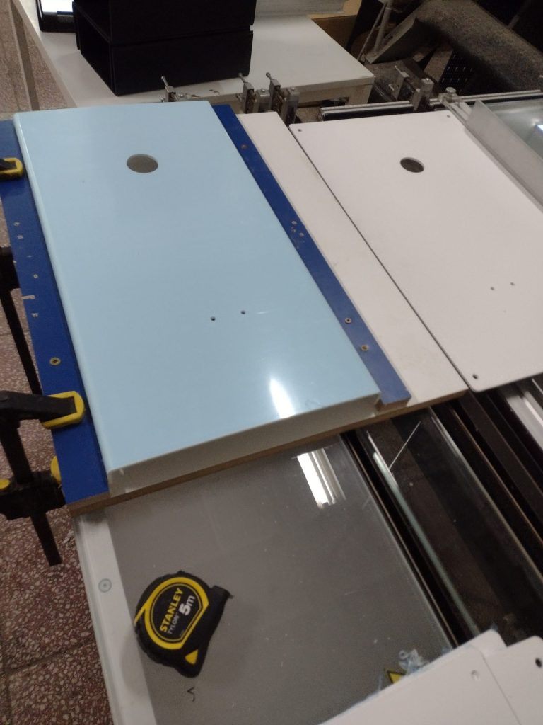 Elementy gięte z pcv - Frezowanie CNC - www.serviceplast.pl