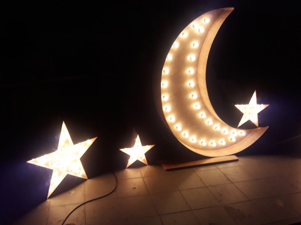 Dekoracja sceniczna  - Frezowanie CNC - www.serviceplast.pl