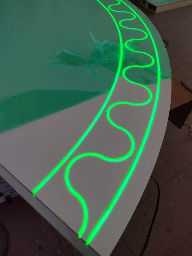 Dekoracja sceniczna  - Frezowanie CNC - www.serviceplast.pl