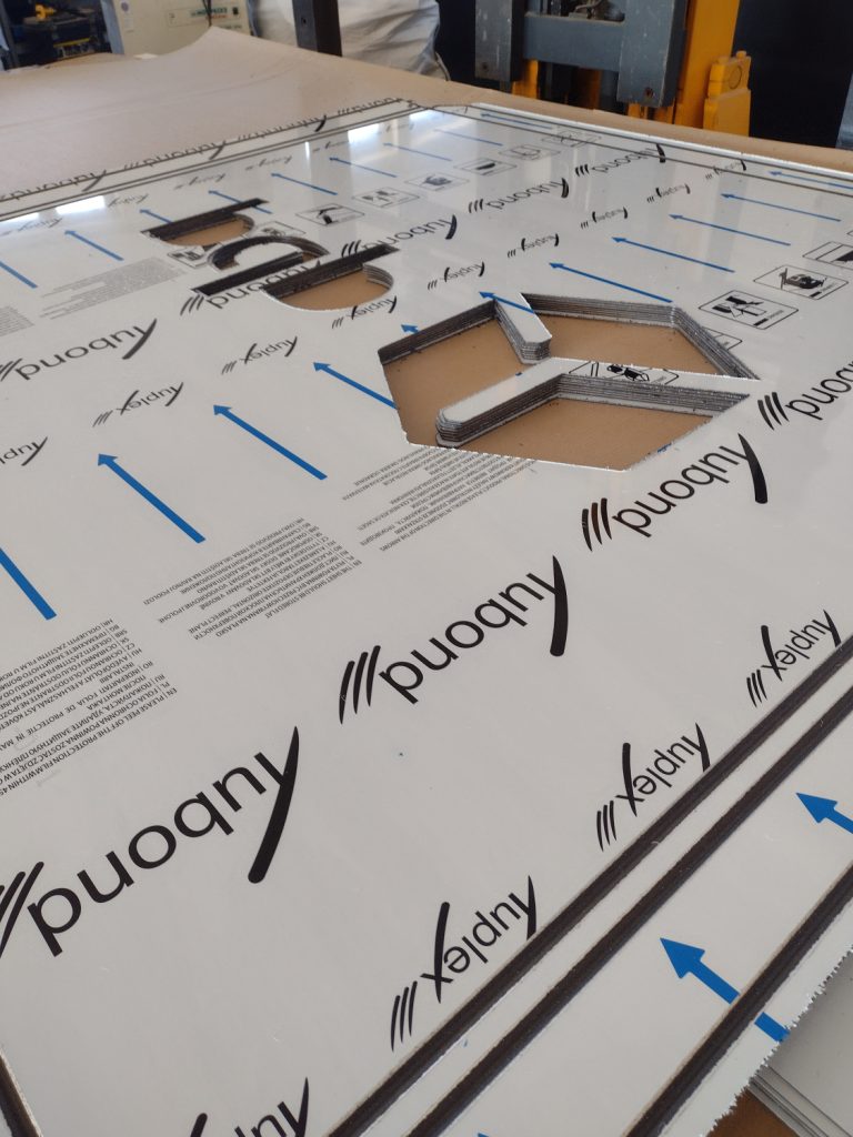 Frezowanie dibondu - Frezowanie CNC - www.serviceplast.pl