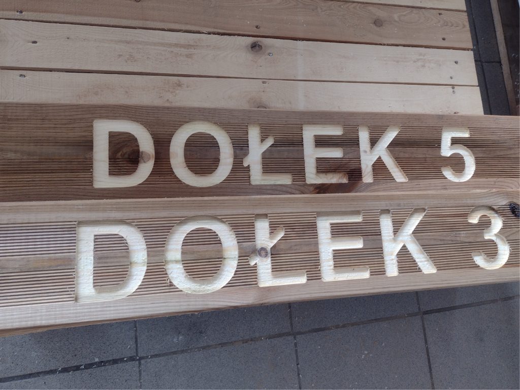 Frezowanie sklejki, drewna, mdf  - Frezowanie CNC - www.serviceplast.pl