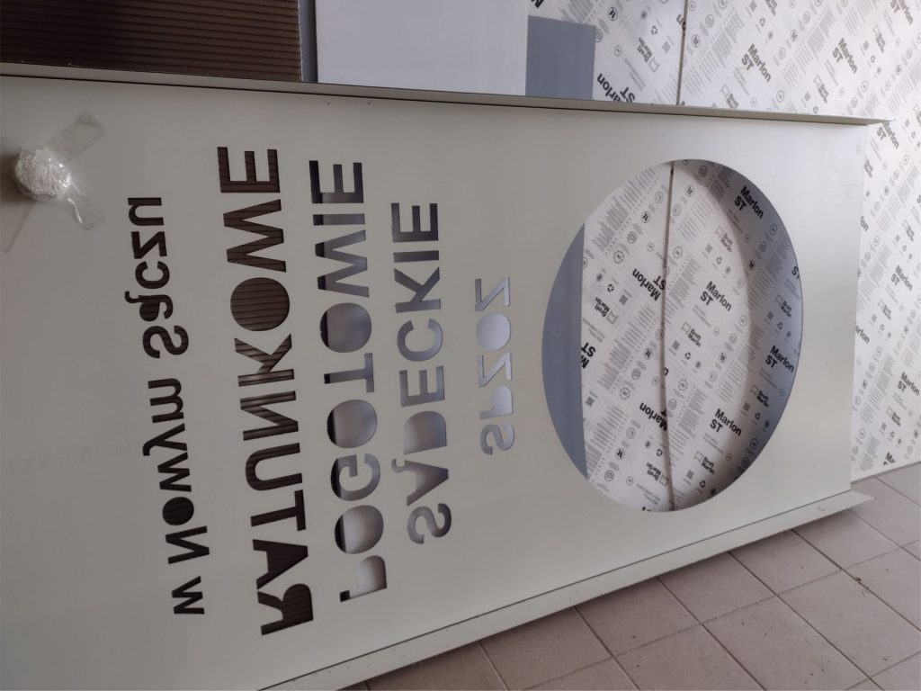 Frezowanie dibondu - Frezowanie CNC - www.serviceplast.pl