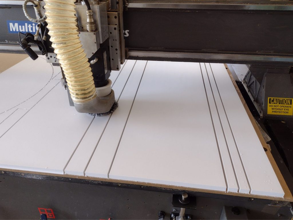 Frezowanie PCV spienione - Frezowanie CNC - www.serviceplast.pl