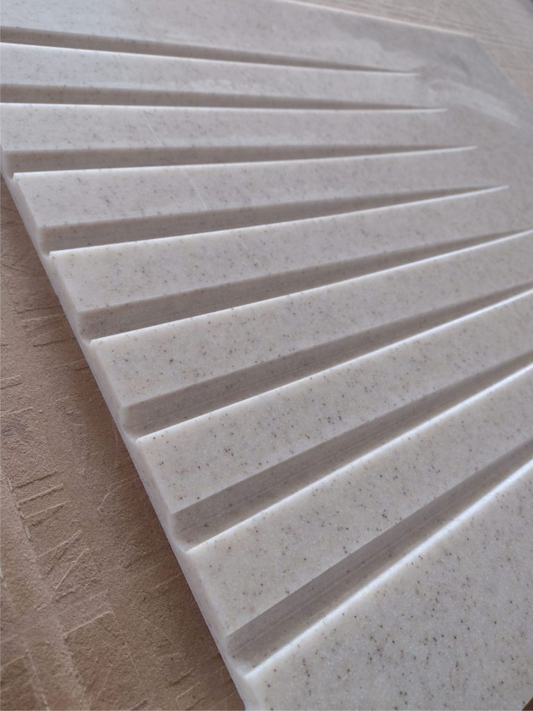 Frezowanie HPL ociekacz zlewu - Frezowanie CNC - www.serviceplast.pl