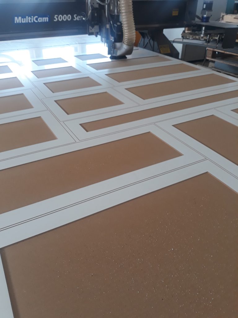 Frezowanie MDF fronty meblowe - Frezowanie CNC - www.serviceplast.pl
