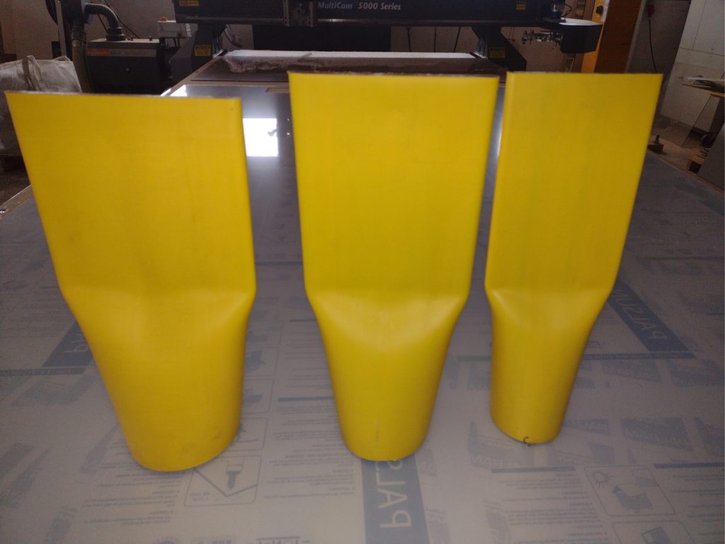 Frezowanie polietylenu PEHD - Frezowanie CNC - www.serviceplast.pl