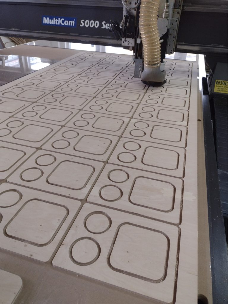 Frezowanie sklejki  - Frezowanie CNC - www.serviceplast.pl