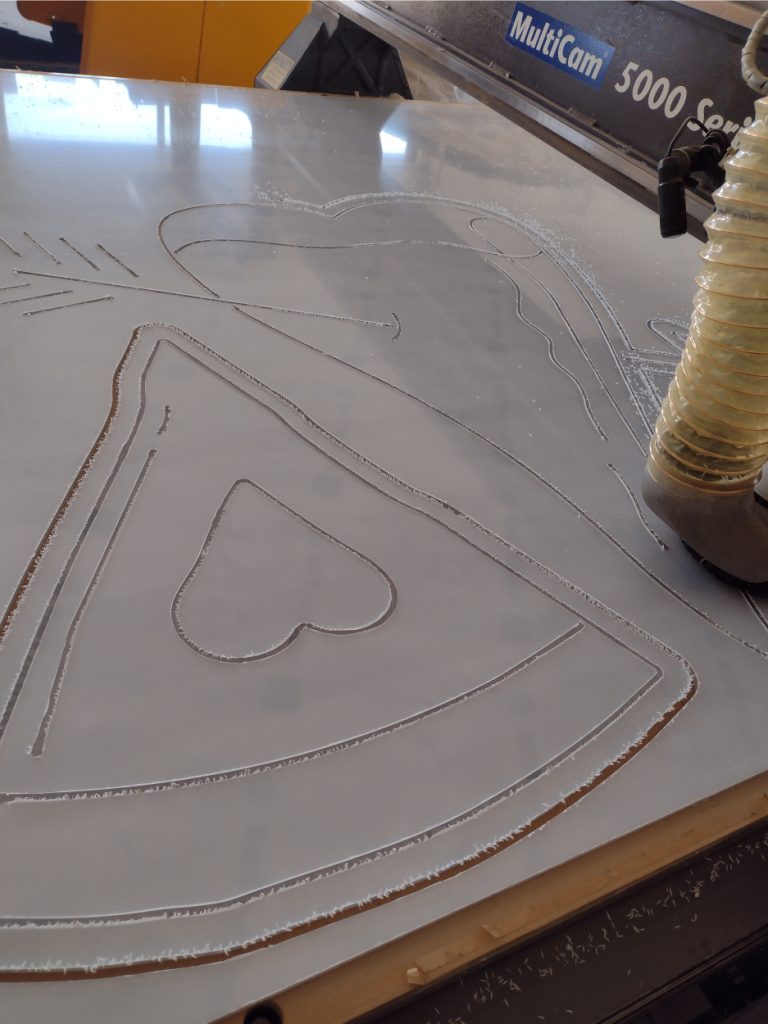 logo z plexi - Frezowanie CNC - www.serviceplast.pl