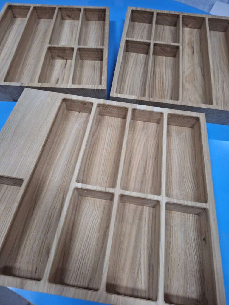 Kitchen Drawer Inserts, Drawer Organizer, Cutlery Holder -&nbsp;CNC Milling -&nbsp;www.serviceplast.pl