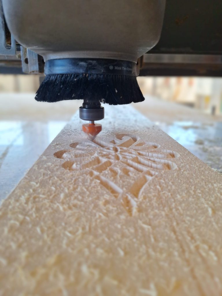 Folk motif, Highland ornament &ndash; ​​CNC milling &ndash; www.serviceplast.pl